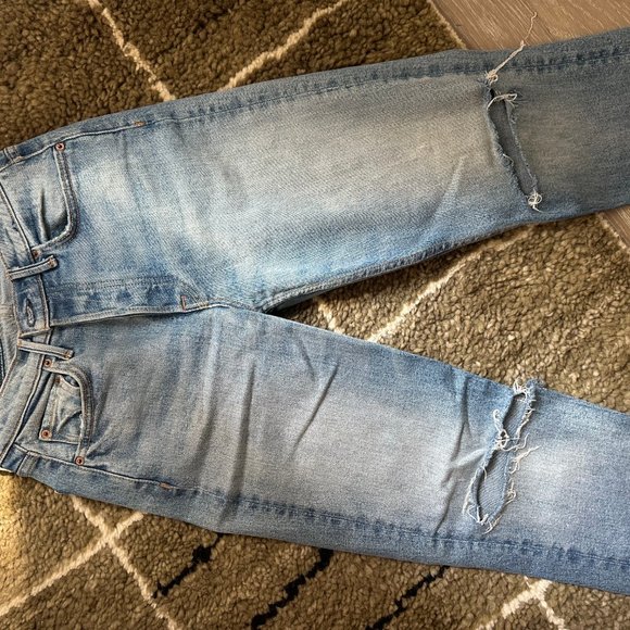 GRLFRND denim with knee cut outs - Picture 2 of 4